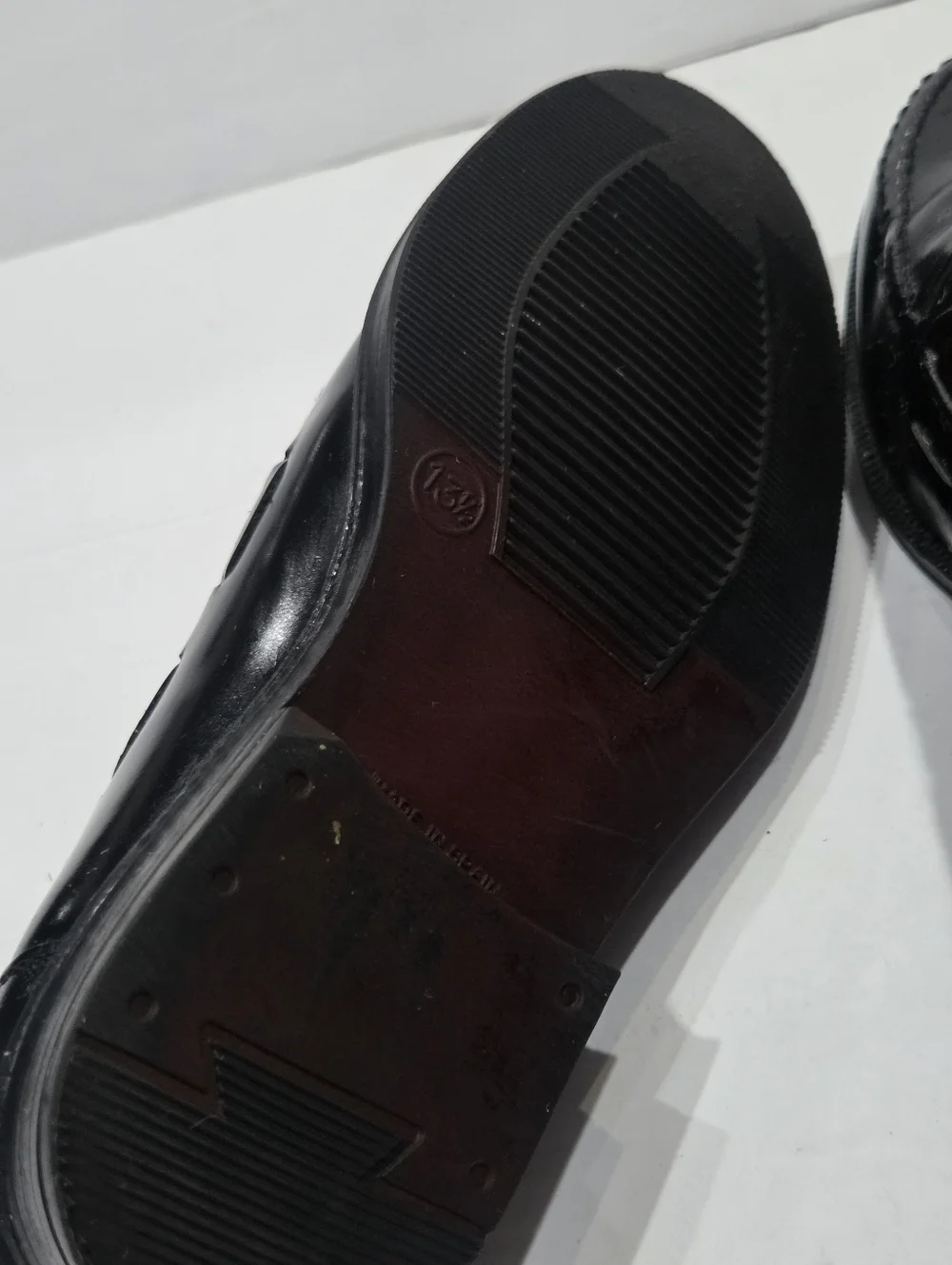 Mark Jason Black Tassel Leather Loafers Sz.13.5